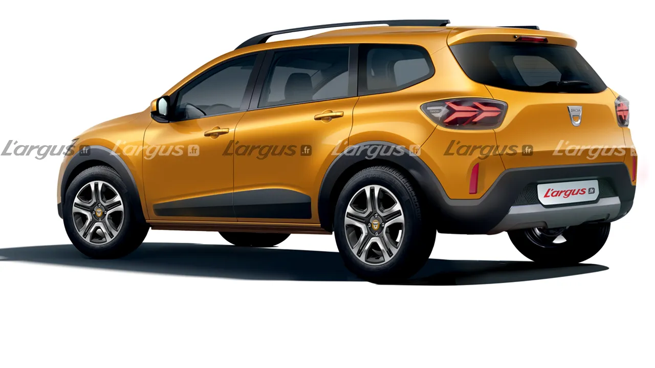 PRIMA FOTOGRAFIE cu noua Dacia. Mild-hybrid de 7 locuri, înlocuitor pentru Lodgy din 2021: FOTO