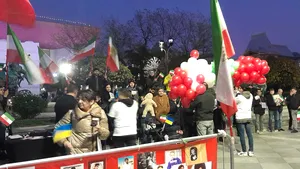 Românii au ieşit în stradă pentru a protesta împotriva crimelor din Iran