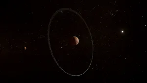 A fost detectat un inel ce înconjoară o planetă-pitică situată dincolo de Pluto 