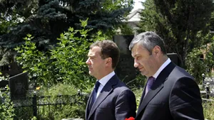 Saakaşvili: Vizita lui Medvedev în Osetia de Sud este 