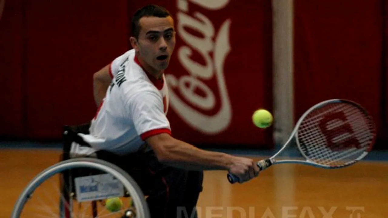 Gigel Epure şi Petru Pungă, campioni naţionali de tenis în scaun rulant