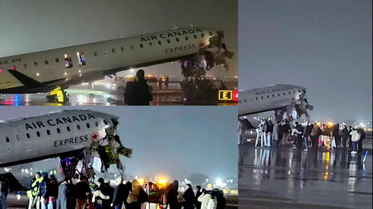 UPDATE: Accident pe pista aeroportului LaGuardia din New York. Traficul aerian a fost oprit