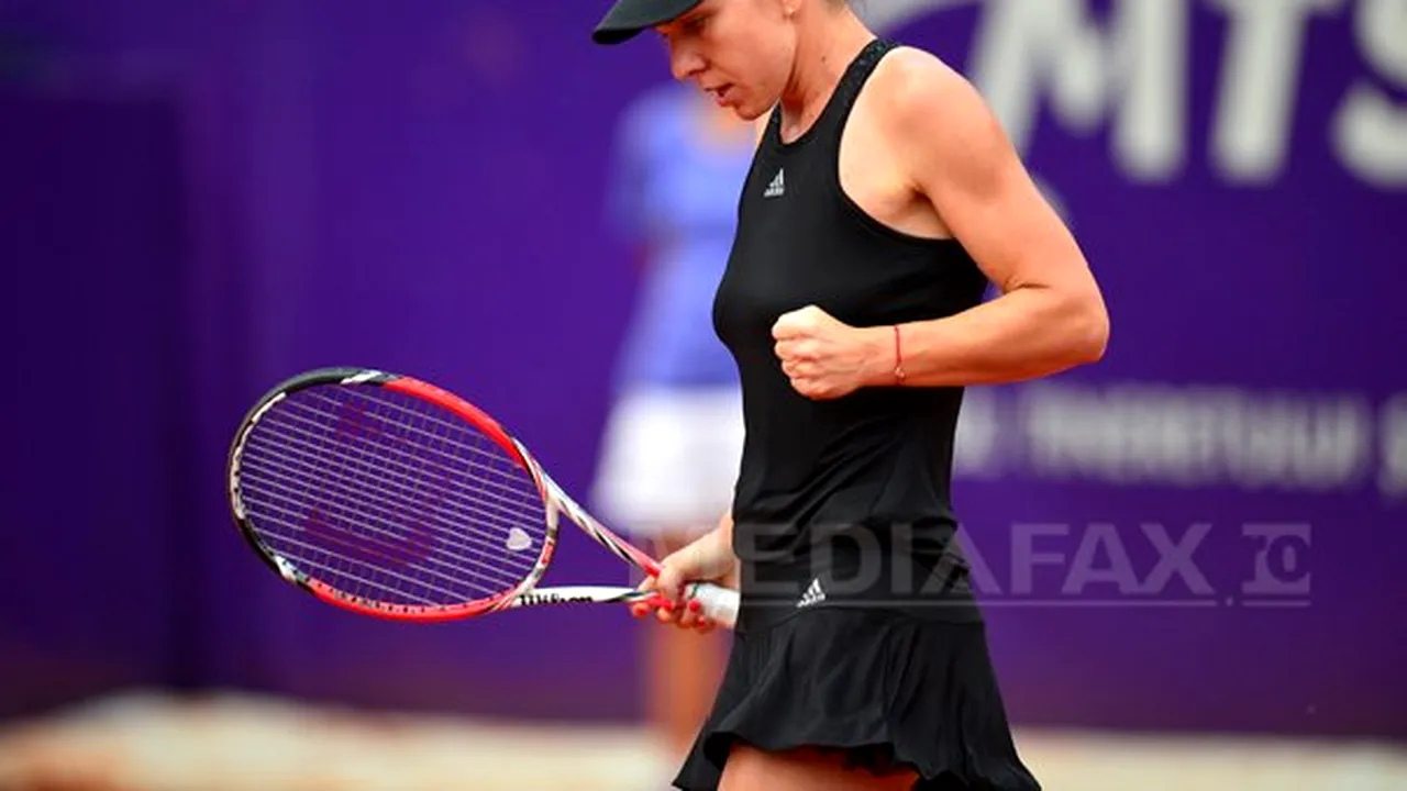 Simona HALEP s-a calificat în sferturi de finală la BRD Bucharest Open