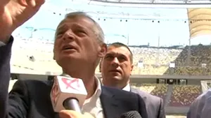 Oprescu despre stadiul lucrărilor la Arena Naţională: Suntem contratimp - VIDEO