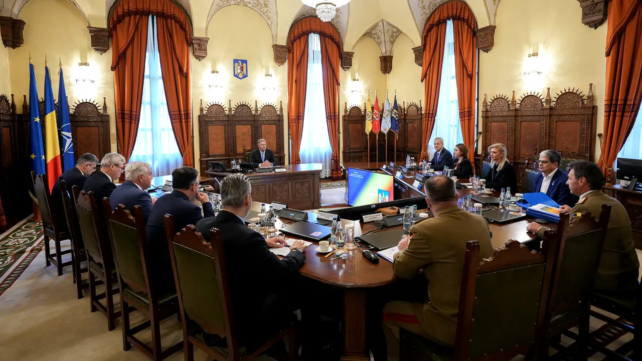 Şedinţa CSAT a început: sistemul PATRIOT şi candidatura lui Iohannis la şefia NATO, pe ordinea de zi