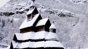 Casele vechi scandinave au un truc incredibil pentru iarnă! Nu e frig nici măcar la minus 30 de grade - VIDEO