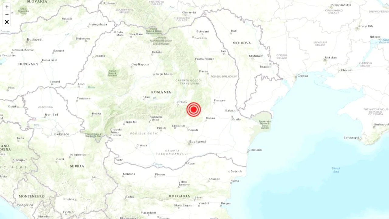 Trei cutremure în mai puțin de șase ore în România. Cel mai puternic a avut magnitudinea 3,5