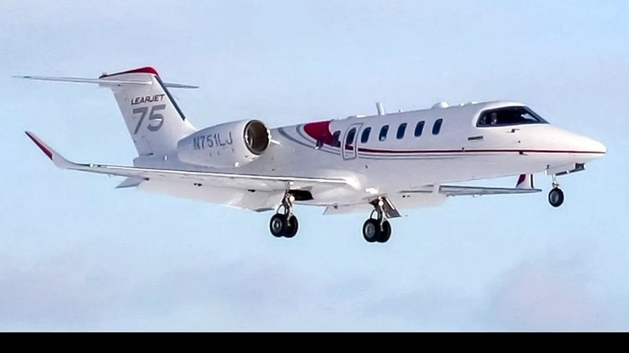 SMURD va avea două avioane-ambulanţă moderne Bombardier Learjet 75 