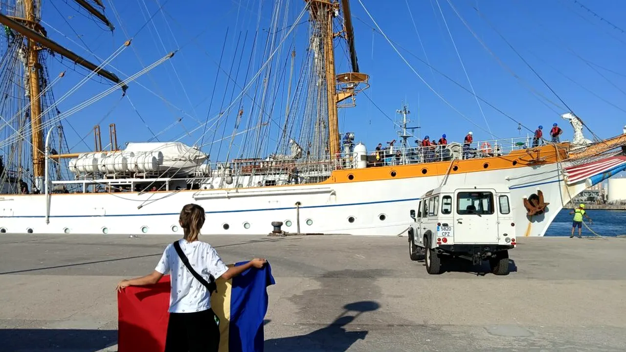 [FOTO EXCLUSIV] Simbolul Marinei Române a ajuns în Spania! Unde și când poate fi vizitat