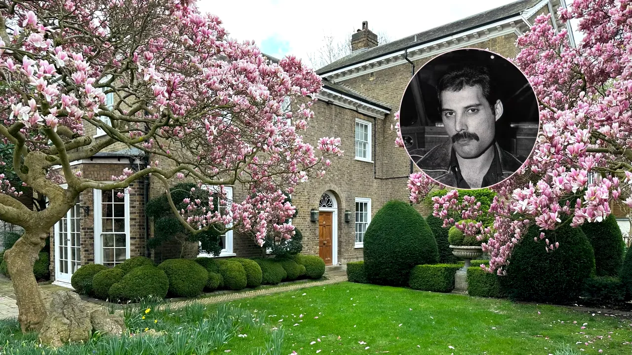 Casa lui Freddie Mercury din Londra, scoasă la vânzare pentru 38 de milioane de dolari