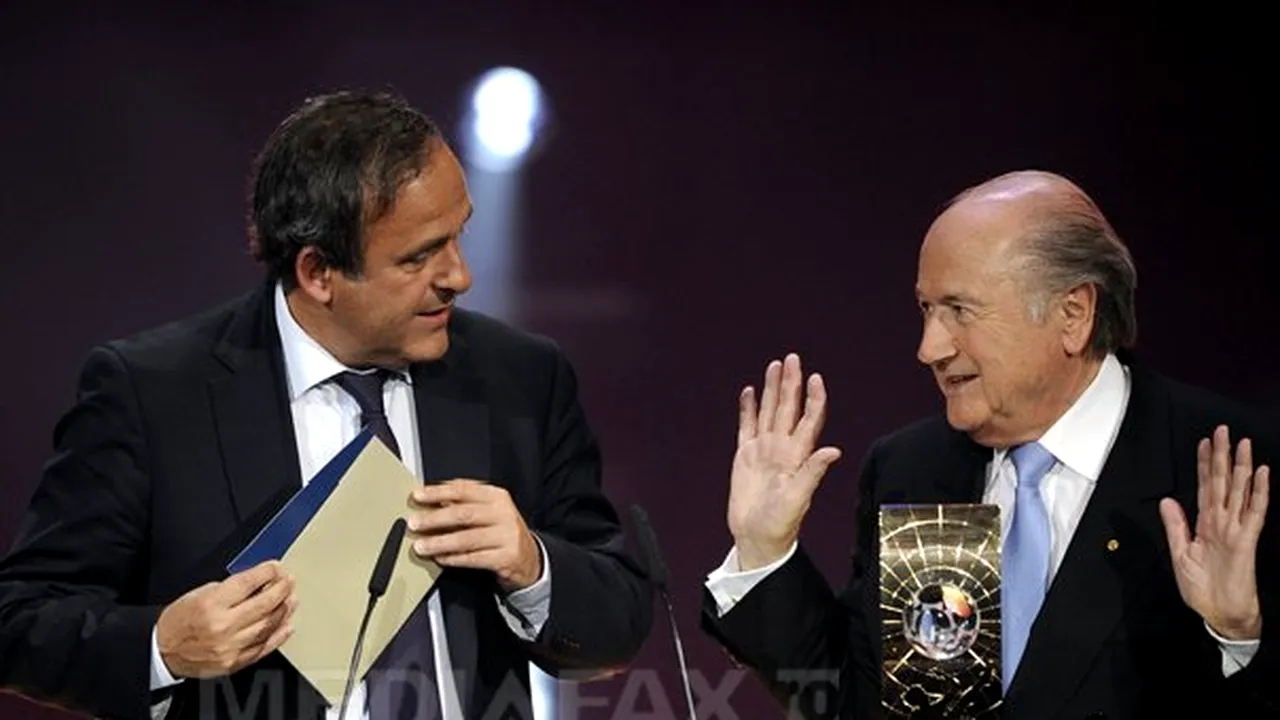 Platini îl critică pe Blatter