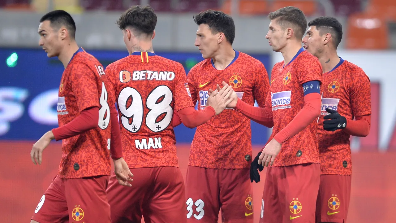 Man şi Tănase se desprind în clasamentul golgheterilor. FCSB a învins FC Voluntari cu 2-1