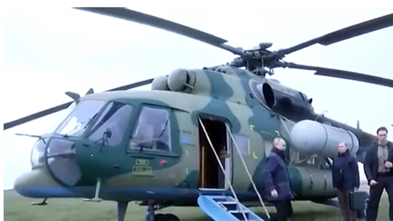 Putin a mers în Ucraina. Kremlinul a publicat astăzi mai multe videoclipuri, dar Putin poate fi auzit spunând 