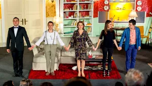 Doi prieteni buni, actori ai Teatrului Naţional Bucureşti, se ceartă şi se împacă în jurul unui prenume - FOTO, VIDEO 