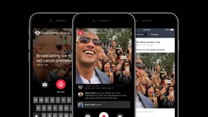 Facebook a lansat o funcţie de streaming video live pentru celebrităţi - FOTO