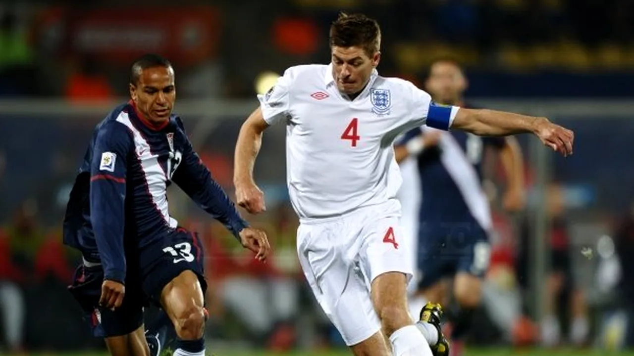 Steven Gerrard vrea să fie căpitanul Angliei la Euro-2012