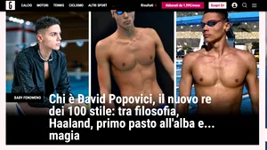 Presa mondială, la picioarele fenomenului român: David Popovici, comparat cu Haaland