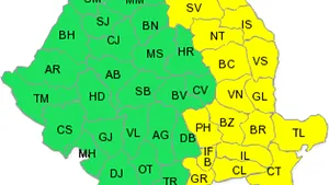 Romania Gets Code Yellow Warning For Snow, Strong Wind