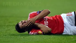 Eduardo Salvio (Benfica Lisabona), indisponibil până la finalul sezonului