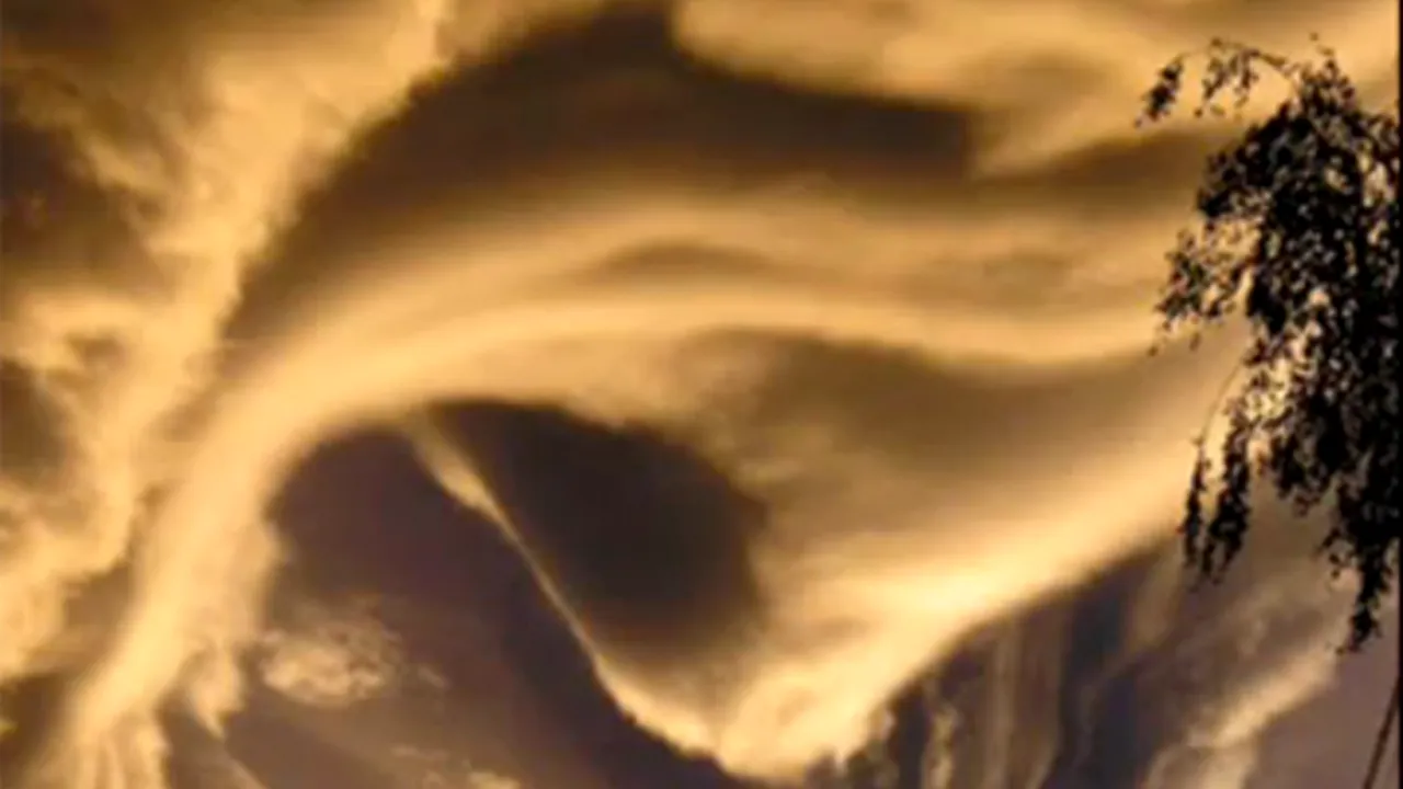 O formaţiune noroasă - Undulatus asperatus - ar putea deveni prima recunoscută oficial în ultimii 61 de ani - VIDEO