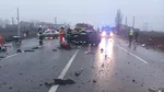 Accident grav în județul Neamț, pe E85: un mort și cinci răniți