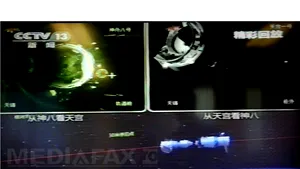 Primul sărut spaţial chinezesc, reuşit miercuri seară pe orbita terestră