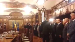 Preşedintele Iohannis s-a întâlnit la Cotroceni cu reprezentanţii mediului de afaceri - VIDEO