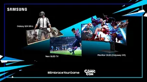 Samsung, partener principal al zonei de gaming din cadrul East European Comic Con 2024