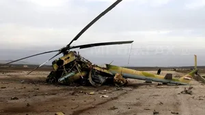 Un elicopter aparţinând armatei siriene s-a prăbuşit în apropiere de Alep