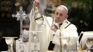 Joia Mare a fost mai tristă fără credincioşi. Papa Francisc a oficiat Liturghia Crismei
