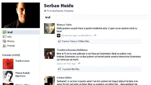 Şerban Huidu, încurajat pe Facebook după accidentul de maşină: Multă putere să poţi trece şi peste incidentul ăsta. Sper să se rezolve totul cu bine