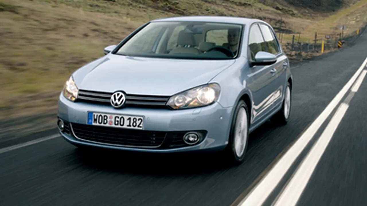 Volkswagen Golf VI, disponibil în România din noiembrie