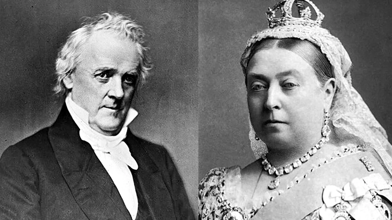 16 august 1858 - James Buchanan şi regina Victoria îşi transmit mesaje prin telegraf. Începe o ,,relaţie specială