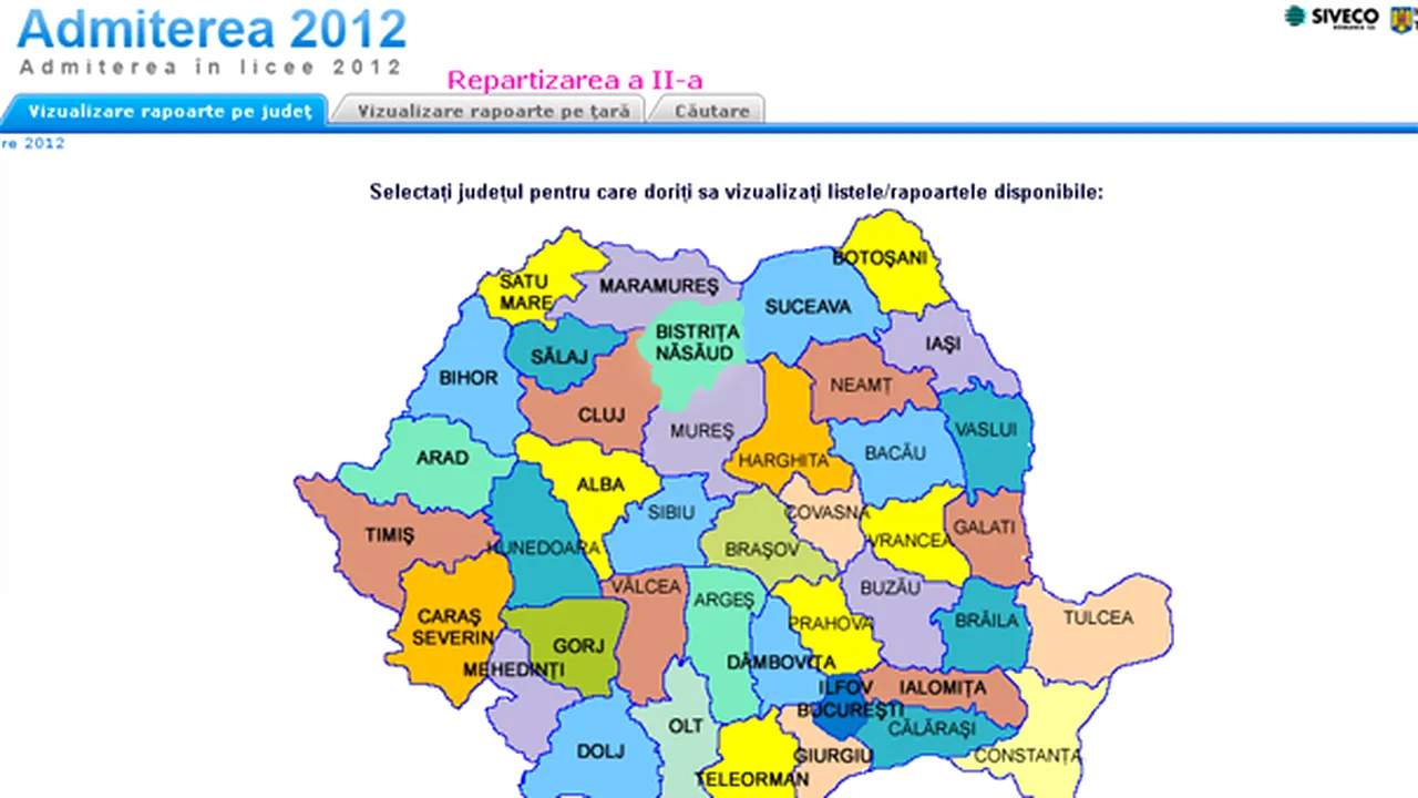 ADMITERE LICEU 2012: Toţii candidaţii înscrişi la a doua etapă au fost admişi 