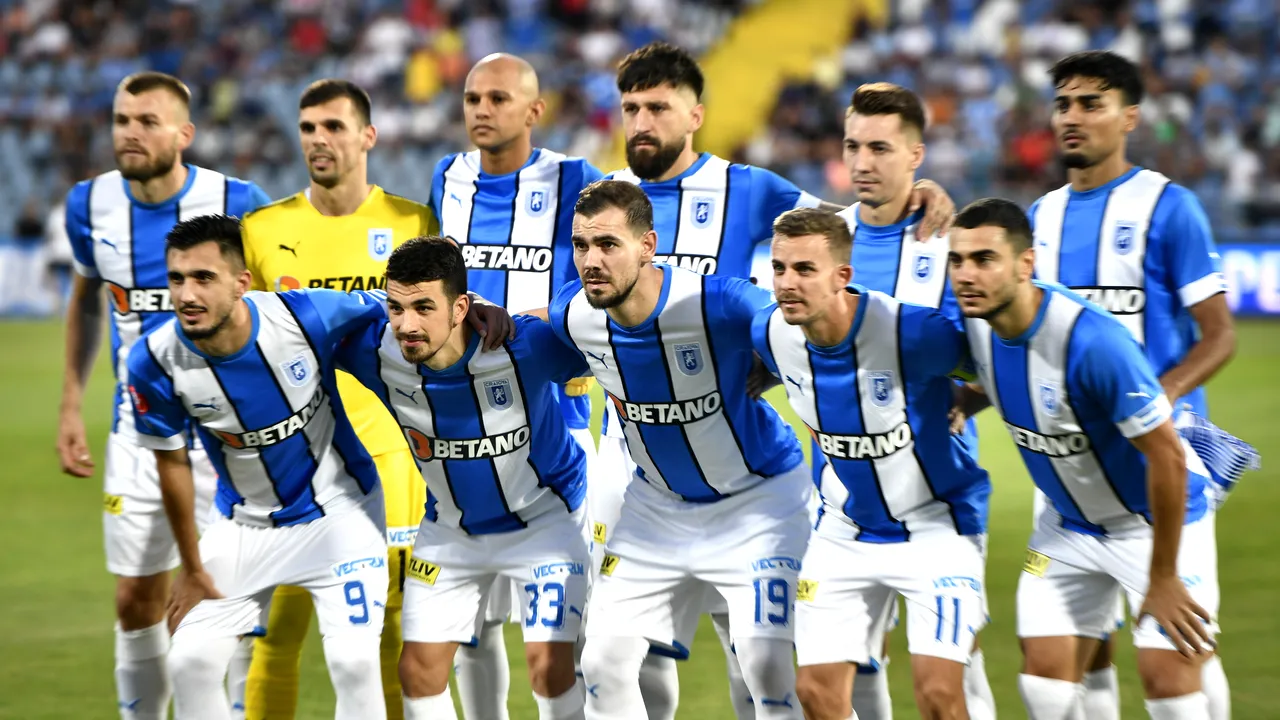 Universitatea Craiova a remizat cu Hapoel Beer Sheva în play off-ul Conference League. Oltenii au dominat şi în 10 oameni
