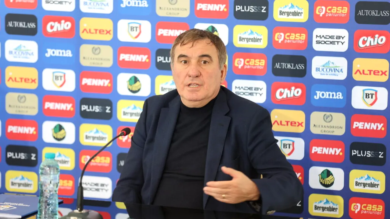 Selecționerul României, Gheorghe Hagi: La echipa națională nu există alt obiectiv decât să încerci să devii cel mai bun