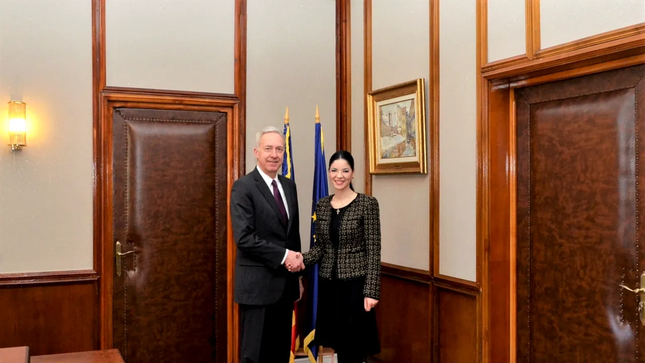 Ministrul interimar al Justiţiei, Ana Birchall, întâlnire cu ambasadorul SUA: Justiţia se face în sala de judecată, exclusiv în baza probelor