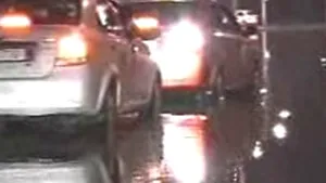 Străzi şi gospodării inundate la Braşov