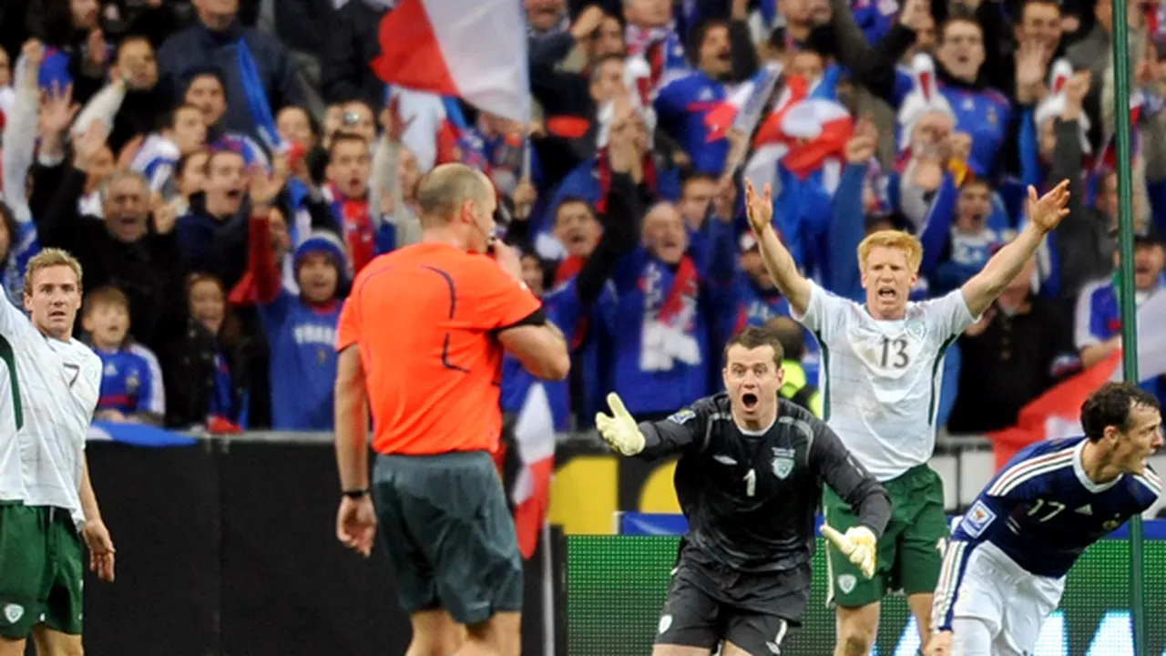 Ministrul Justiţiei din Irlanda cere ca meciul cu Franţa să se rejoace