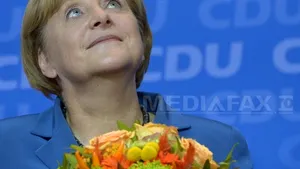 Merkel, felicitată de lideri europeni pentru rezultatul obţinut în alegeri
