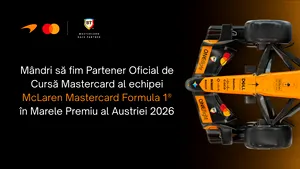 Banca Transilvania marchează o nouă etapă a parteneriatului cu McLaren: logo pe monopost și doi clienți prezenți la cursa de Formula 1 din Austria