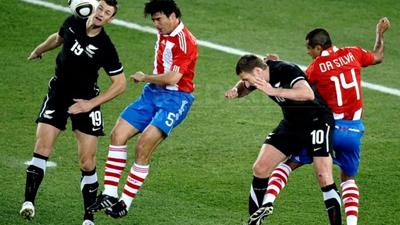 Paraguay - Noua Zeelandă, scor 0-0, în grupa D a CM