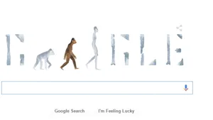 Google marchează 41 de ani de la descoperirea australopitecului Lucy, printr-un logo special