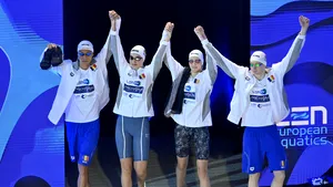 David Popovici conduce şafeta României spre o nouă medalie la europenele de nataţie pentru juniori