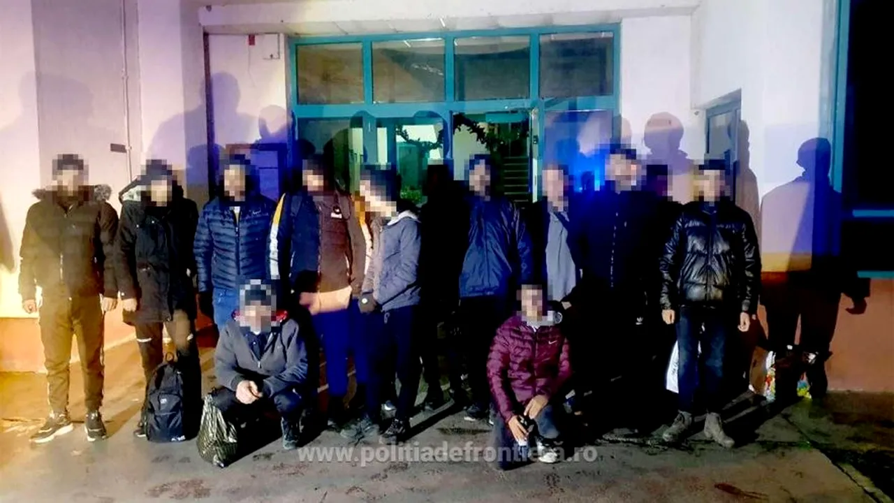69 de migranţi prinşi la graniţa cu Ungaria