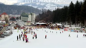 Nouă persoane accidentate la schi, în perioada Crăciunului, la Vatra Dornei