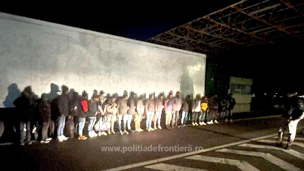 50 de migranţi, ascunşi în TIR-uri, prinşi la Nădlac