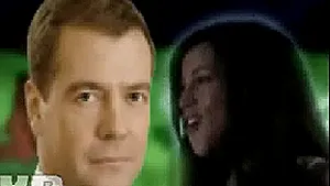 Dmitri Medvedev, personaj al unui clip muzical, sex-simbol al rusoaicelor