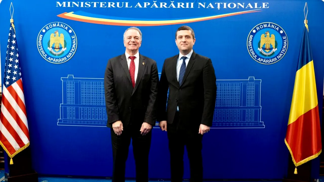 Mesajul ministrului Apărării după întâlnirea cu noul ambasador al SUA la București: România este un partener de încredere