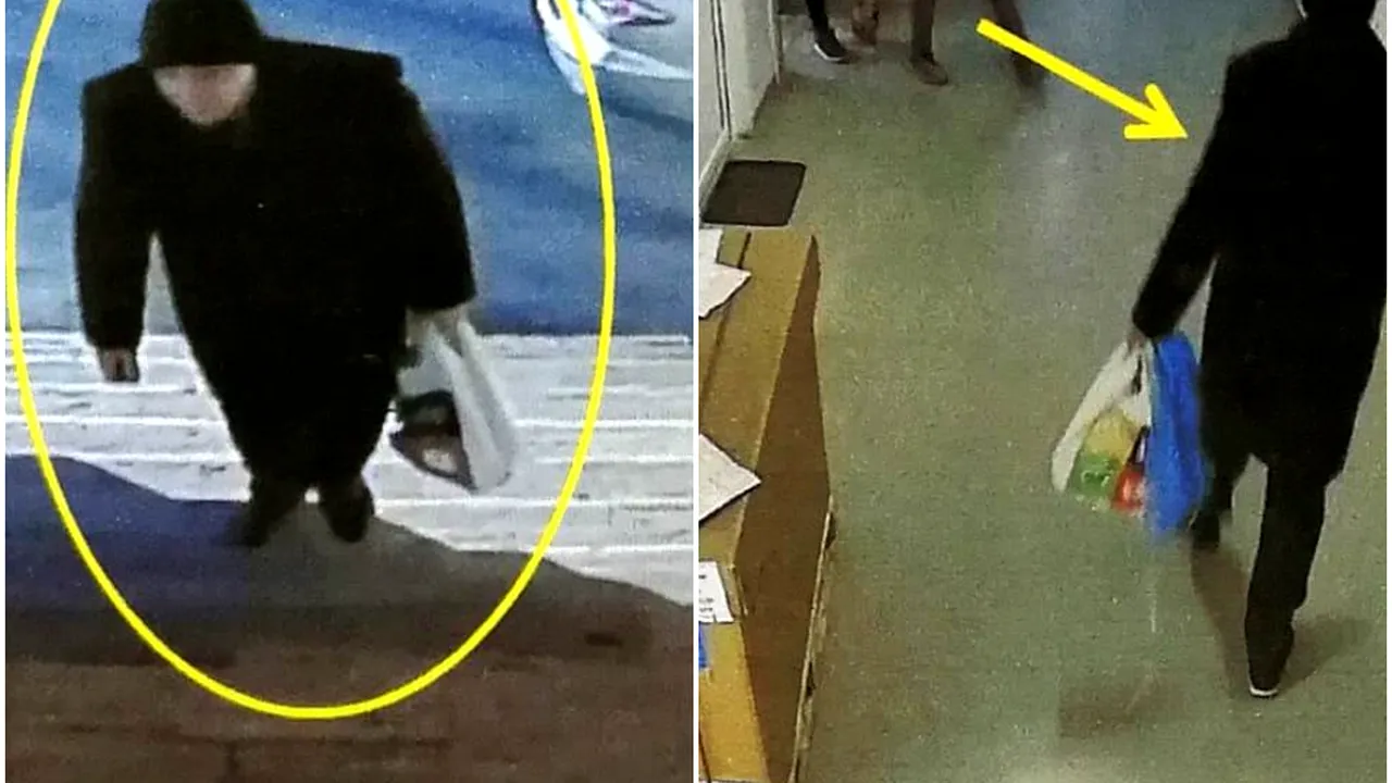 Crima de la Spitalul din Neamţ. Suspectul a mers de acasă cu cuţitul în sacoşă. Imaginile surprinse de camerele de supraveghere